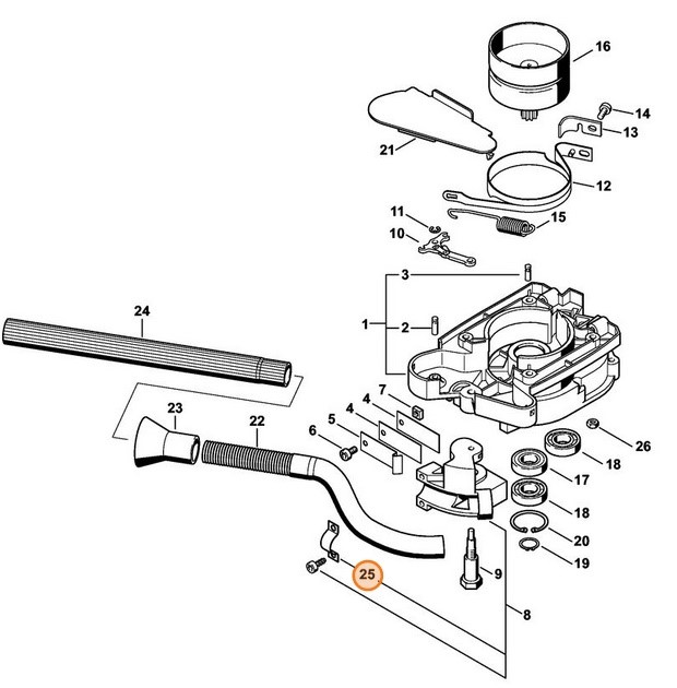 Element zaciskowy, Stihl 43111622300