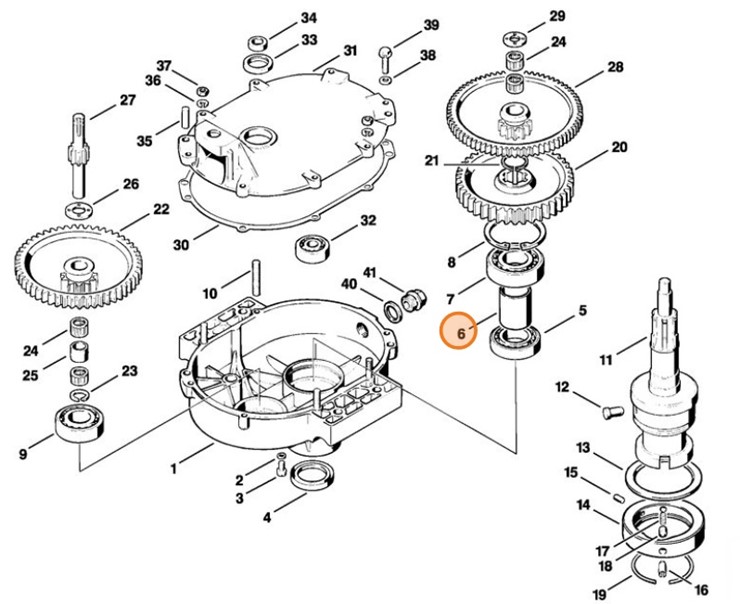 Rura dystansowa, Stihl 43086428600