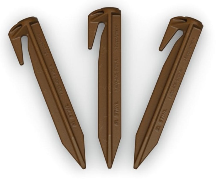 Biodegradowalne szpilki mocujące do kosiarek automatycznych Stihl IA000071001 - E-Drwal