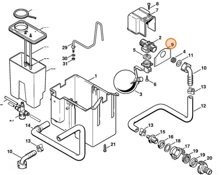 Element blaszany, Stihl 47246762400