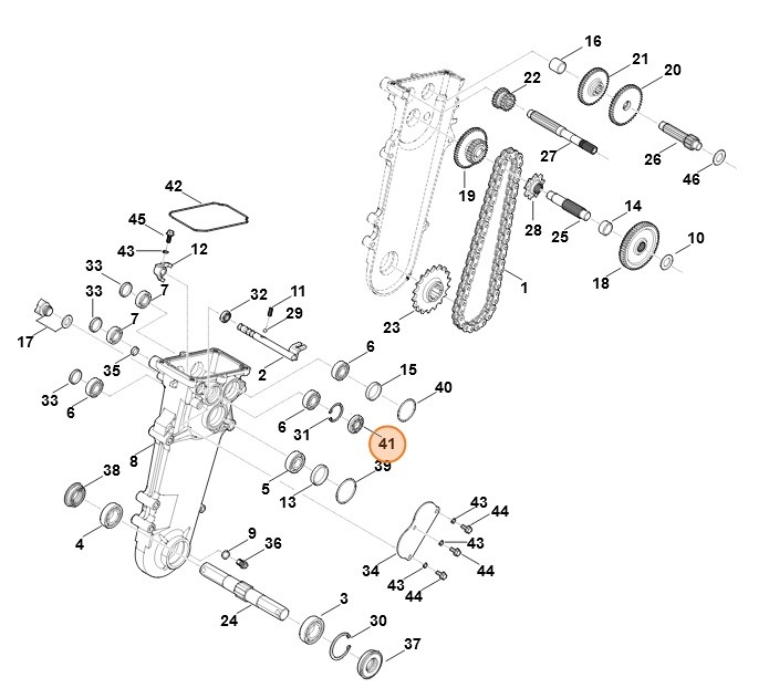 Pierścień uszczelniający, Stihl 62506490203