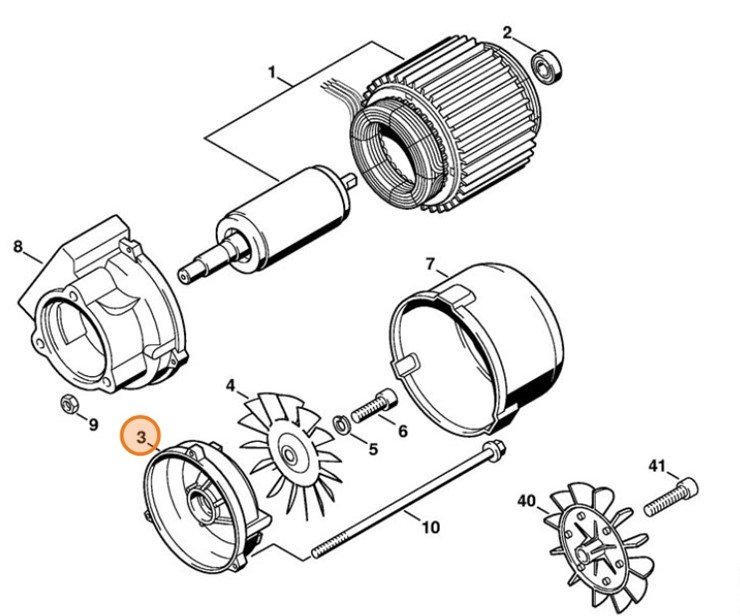 Pokrywa, Stihl 47216021100