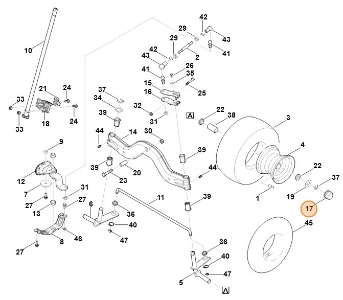 Kołpak, Stihl 61707087420