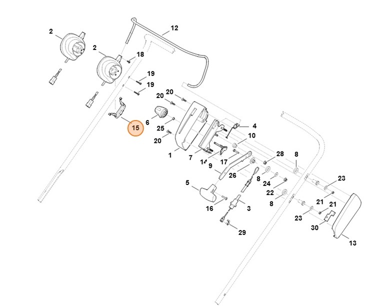 Zaczep przewodu, Stihl 63364300800