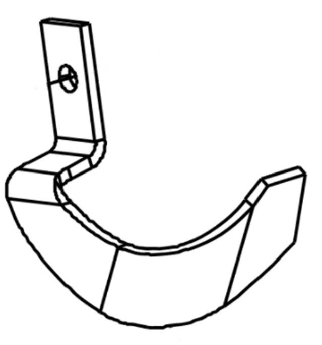 Ostrze (L) , Orec 80-1310-826-00