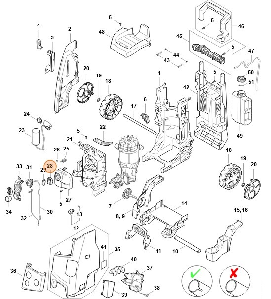 Pokrętło, Stihl RE014351000