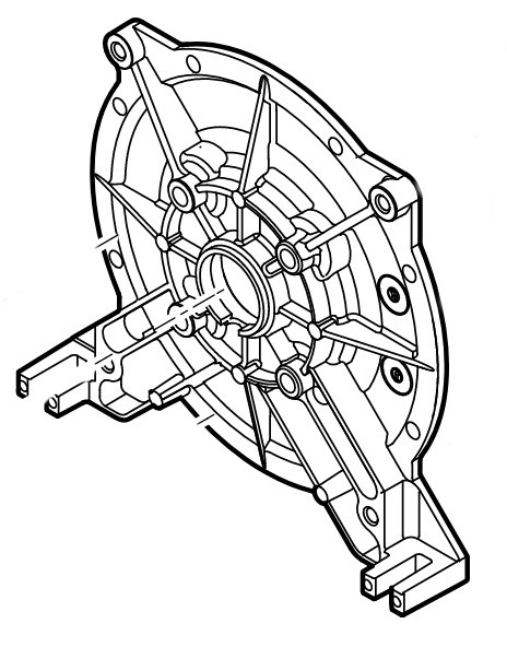 Osłona kompl., Stihl VB037802000
