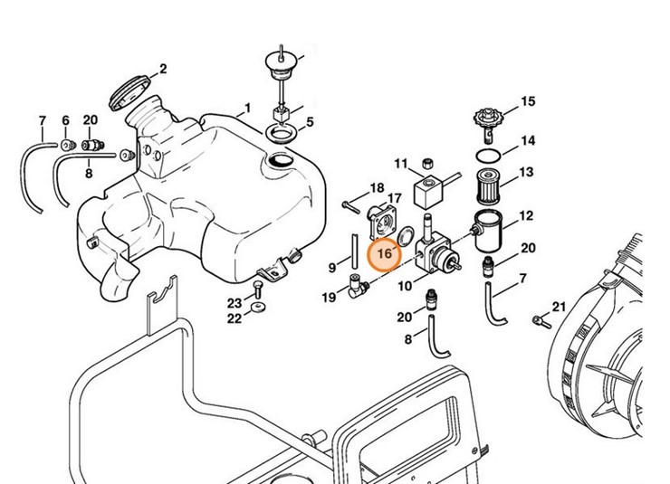 Membrana, Stihl 47125231500