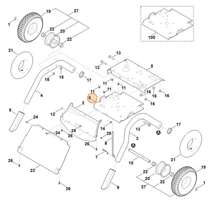 Płyta, Stihl 60127038901