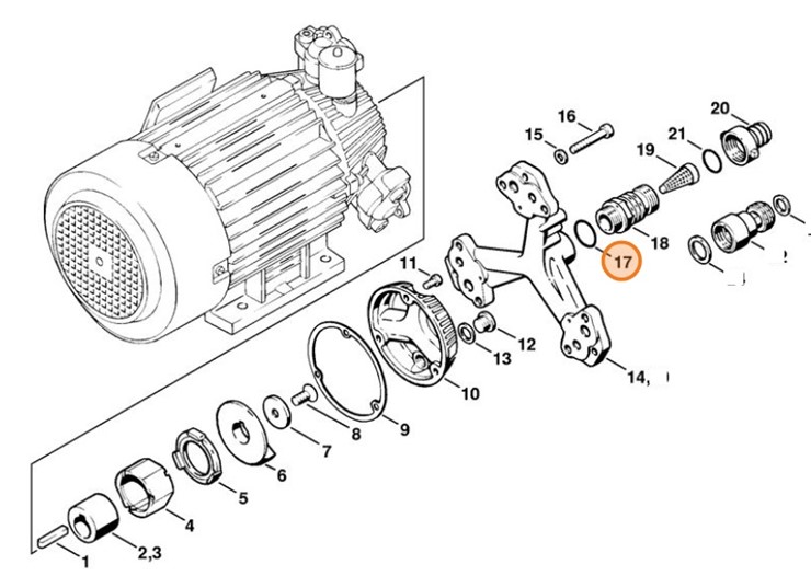 Okrągły pierścień uszczelniający 33x2, Stihl 96459457894