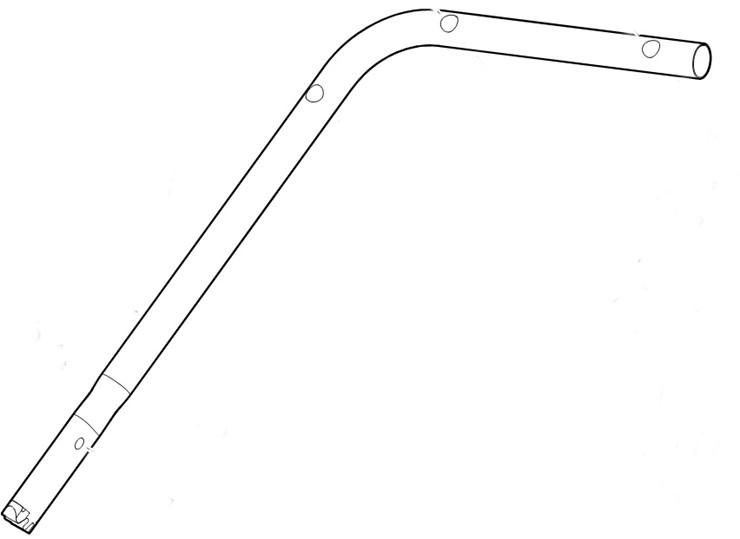 Dolna część uchwytu kierującego, Stihl 63207802810