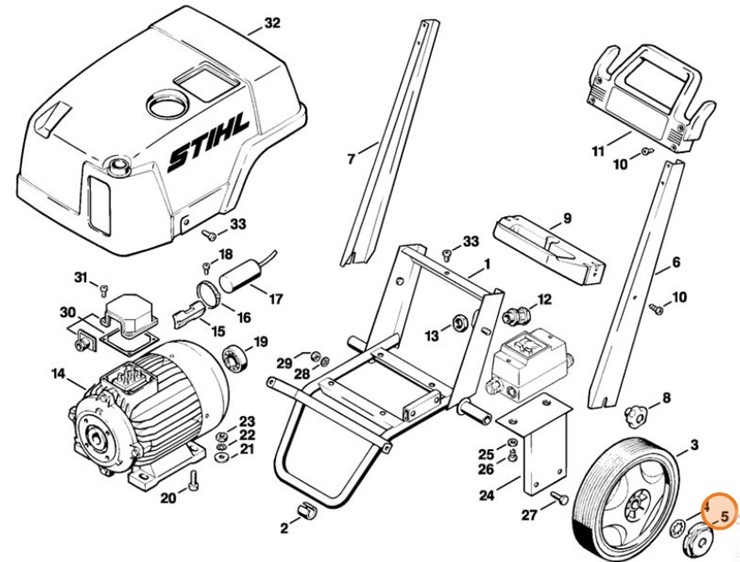 Kołpak, Stihl 47167919200