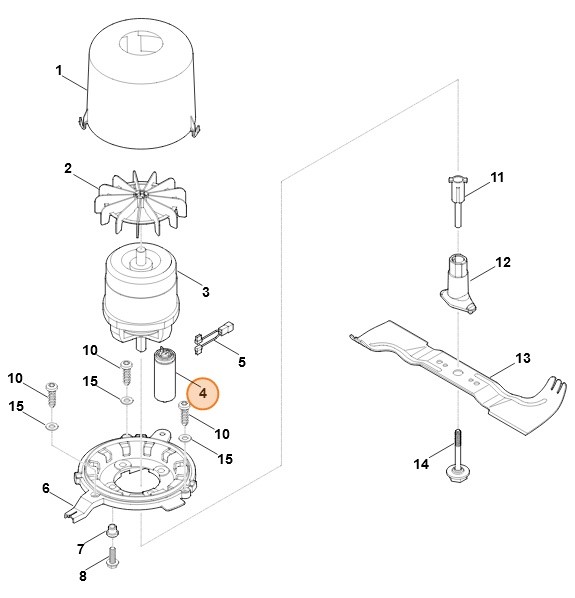 Kondensator 20µF, Stihl 00006051010