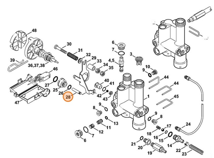 Trzpień, Stihl 47435181400