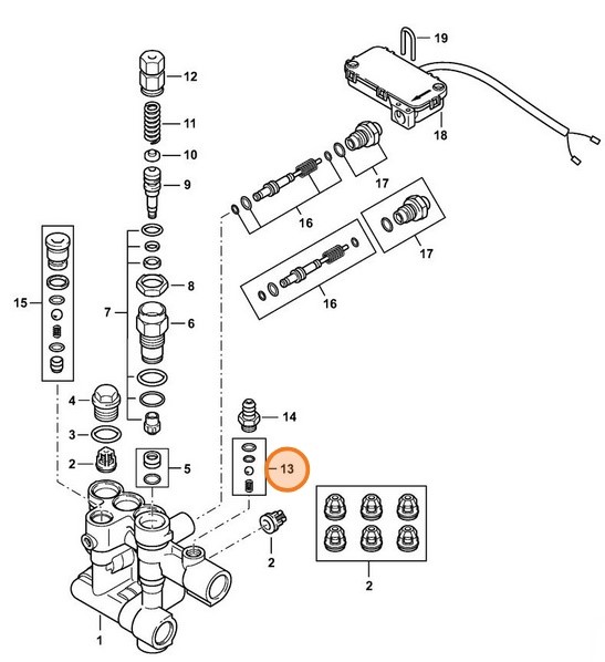 Zawór zwrotny, Stihl 47885100200