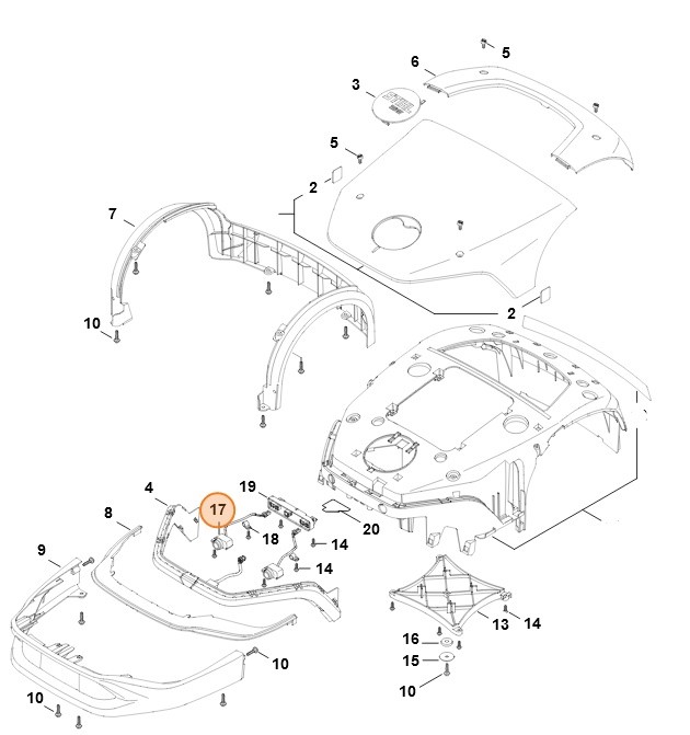 Jednostka ultradźwiękowa, Stihl IA014007900