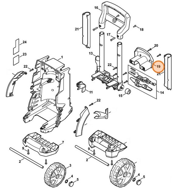 Mocowanie, Stihl 47767915401
