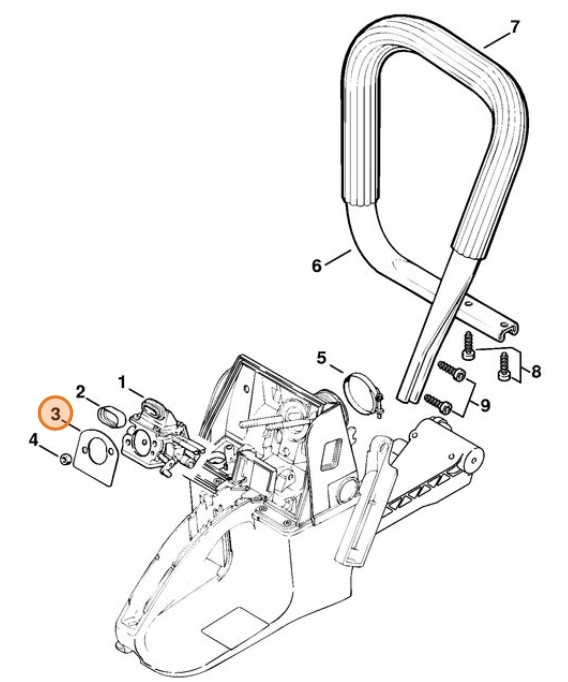 Ścianka udarowa, Stihl 11221217000
