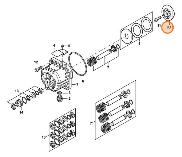 Tarcza zataczająca, Stihl 47887013000