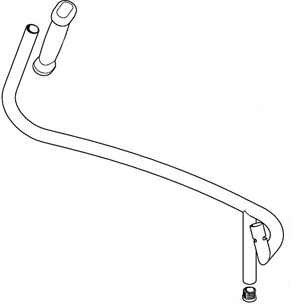 Uchwyt rurowy, Stihl 42827901701