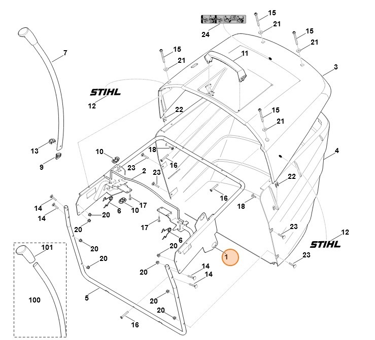 Rama, Stihl 61407003115