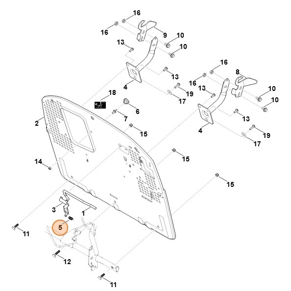 Sprężyna naciągowa, Stihl 61707035130