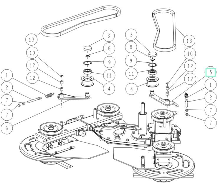 Wspornik prawy, Orec 0360-5230H 