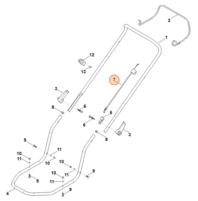 Cięgno, Stihl 63577007523