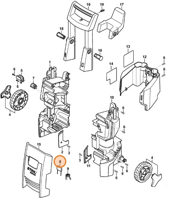 Kondensator, Stihl 47876051000