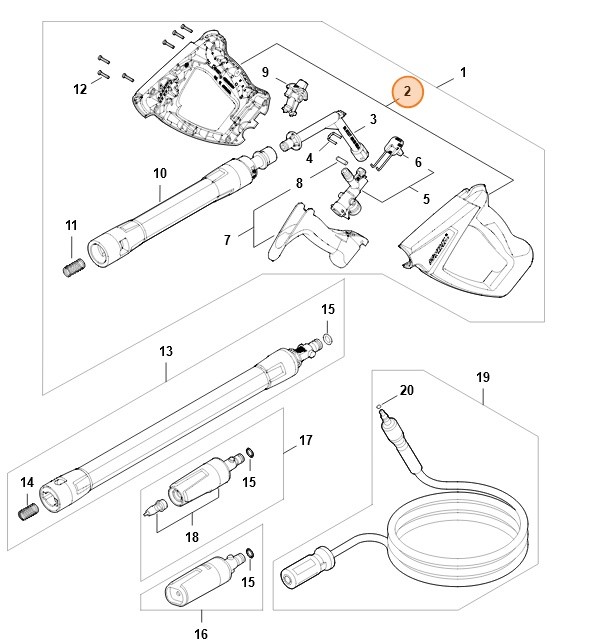 Uchwyt, Stihl 49305006610