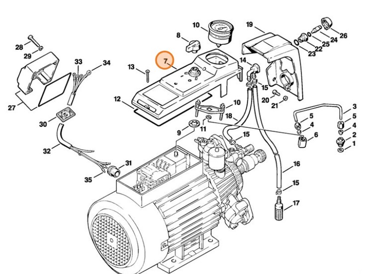 Pokrywka, Stihl 47054320500