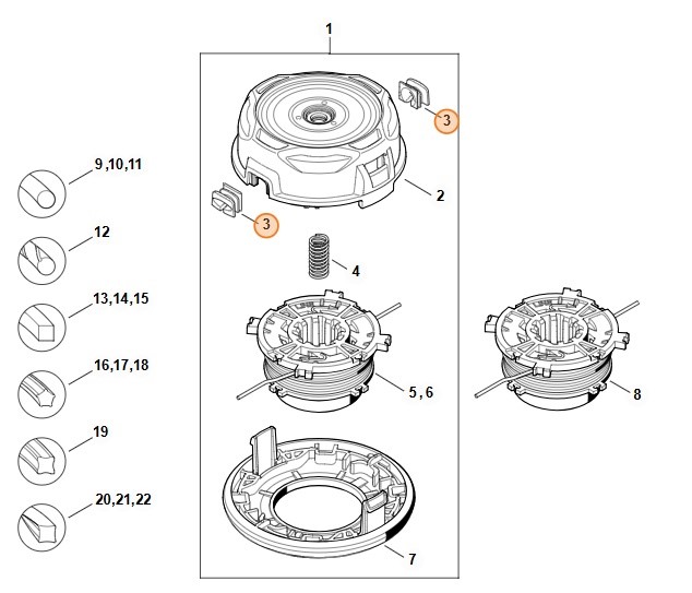 Tulejka, Stihl 40027138307