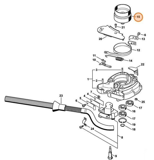 Bęben sprzęgłowy, Stihl 43131602901