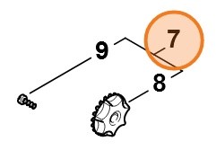 Koło napinające, Stihl 11486300600