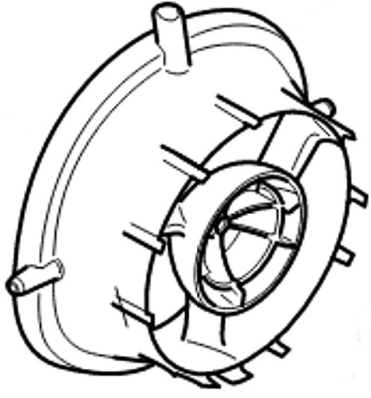 Stożek wlotu, Stihl BA017611101