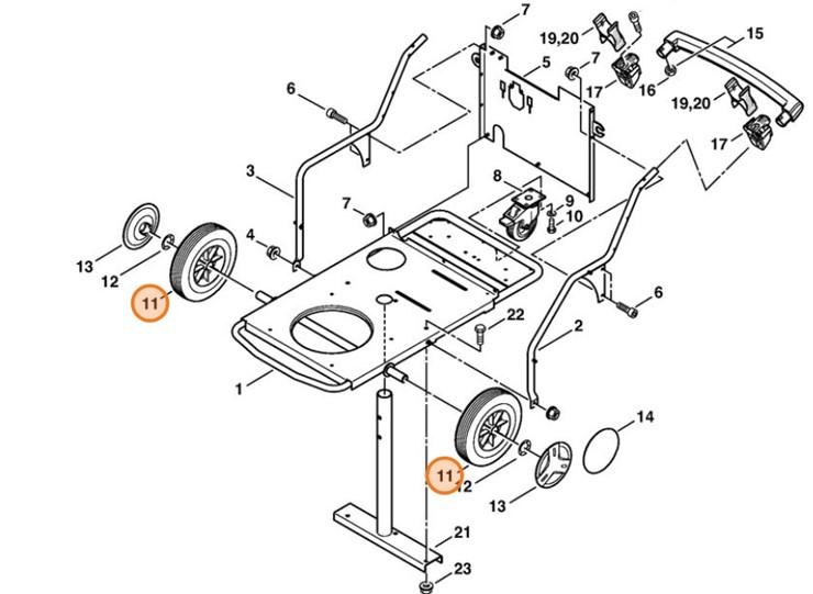 Koło, Stihl 47707913600