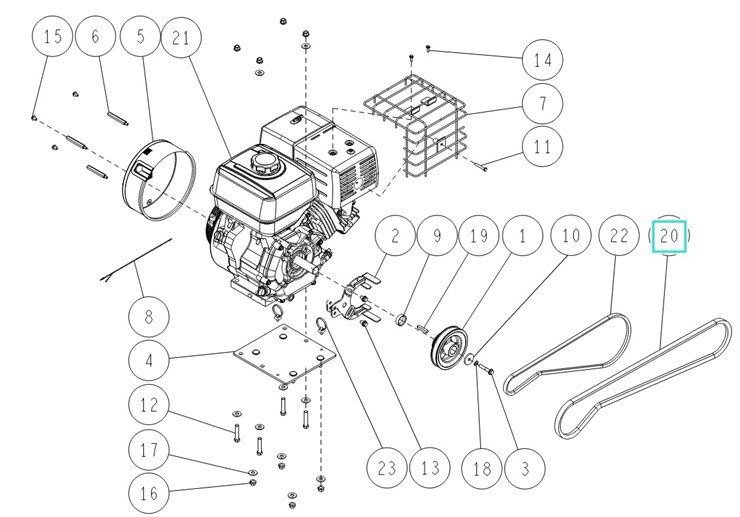 Pasek SB-63, Orec 89-6123-006302