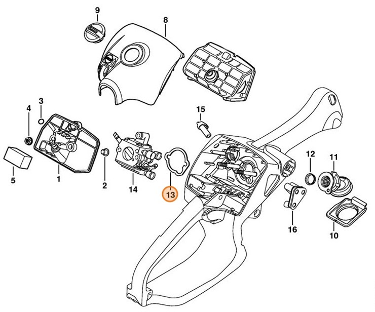 Podkładka, Stihl 11291218600