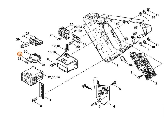 Mocowanie, Stihl 47524316001