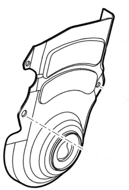 Osłona lewa, Stihl 62507173602