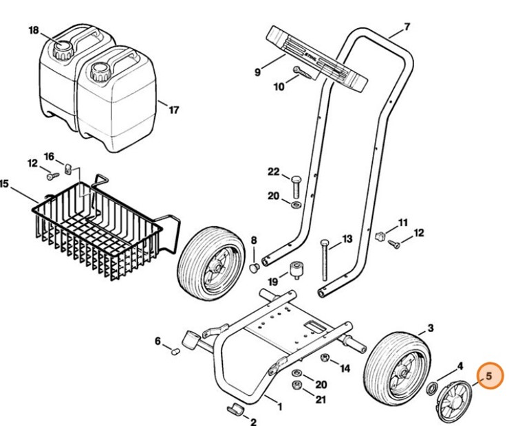 Kołpak, Stihl 47187919205