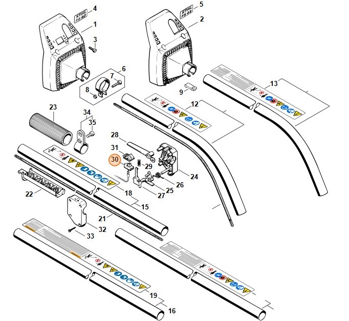 Wyłącznik STOP, 41304300200