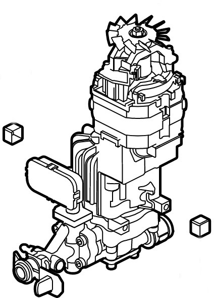 Jednostka silnika i pompy 220-230 V / 50/60 Hz, Stihl RE026000621
