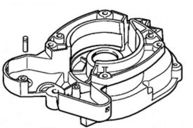 Obudowa sprzęgła, Stihl 43131600602