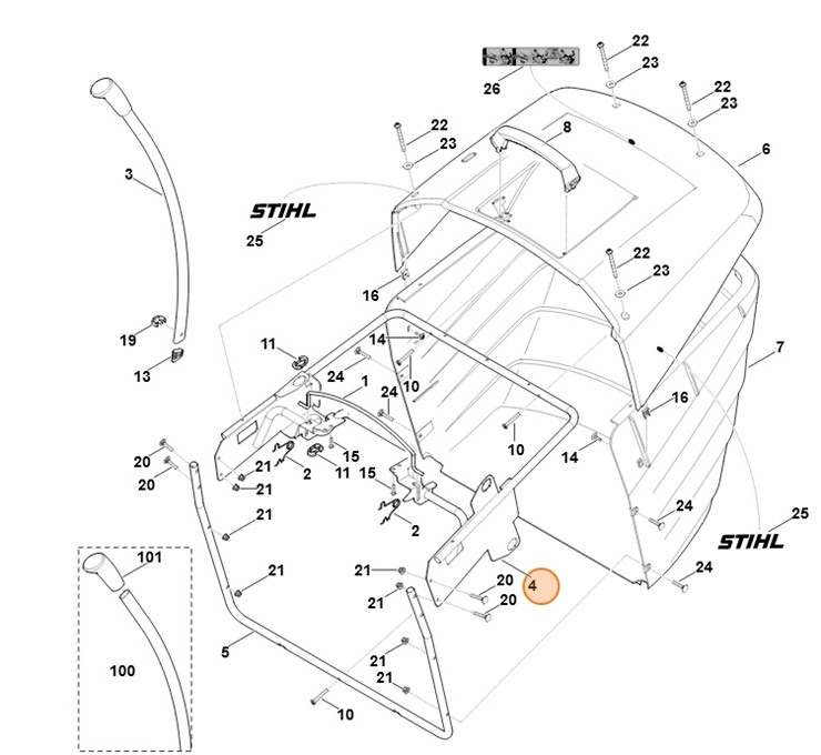 Rama, Stihl 61607003110