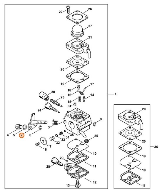 Przysłona przepustnicy z dźwignią, 41371207100