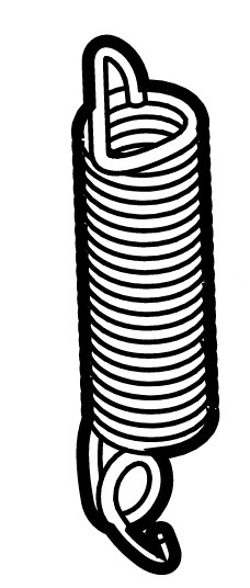 Sprężyna naciągowa, Stihl WA417035100