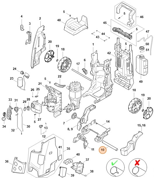 Uchwyt nośny, Stihl RE017915700