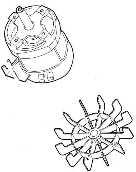 Silnik elektryczny 230V (2,2kW), Stihl 60086000235