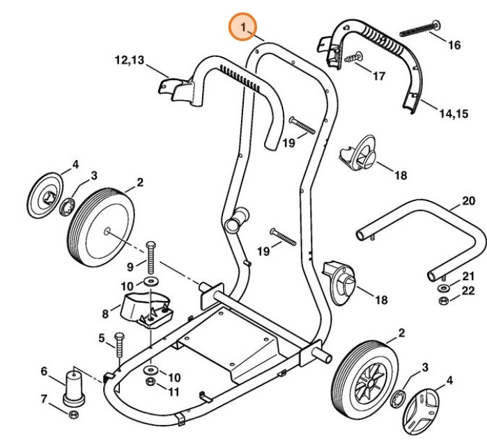 Rama, Stihl 47477902100